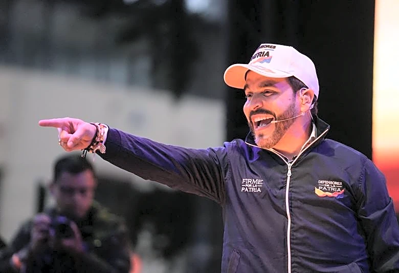Colombian right-wing presidential hopeful leads poll for runoff vote
