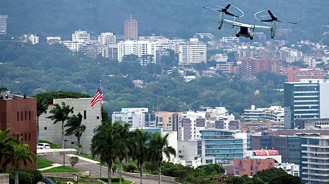 US conducts military drill over Venezuelan capital Caracas