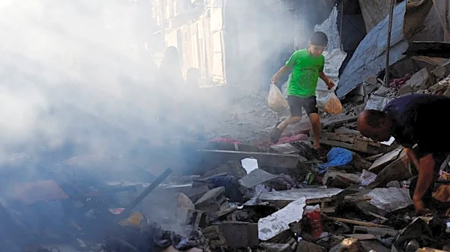 Israeli fire kills parents and their infant in Gaza, medics say