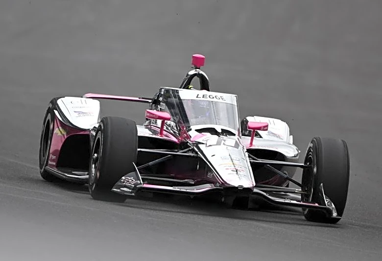 'Double' trouble: Katherine Legge crashes, exits Indy 500: 'I'm gutted'