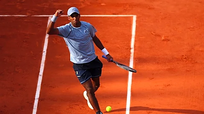 Tennis-Fritz falls to Basavareddy in French Open shock