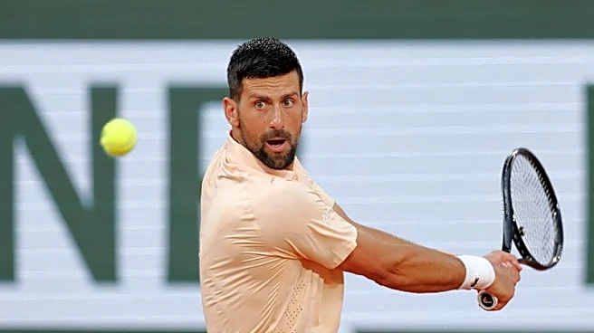 Tennis-Record hunter Djokovic passes Mpetshi Perricard test in Paris