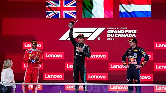 Motor racing-Antonelli takes fourth win in a row after Russell retires in Canada
