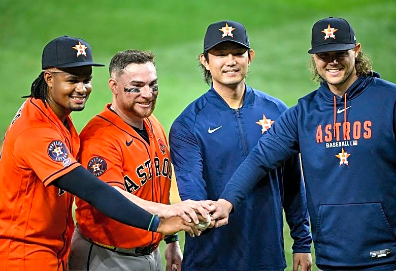 MLB roundup: 3 Astros combine for first no-no since '24