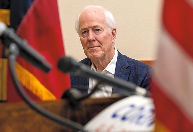 Cornyn fights for political life against Trump-endorsed Paxton in Texas