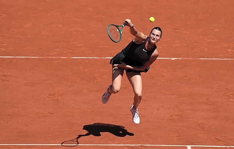 Tennis-Sabalenka, Osaka bring style to Paris but Medvedev comes undone