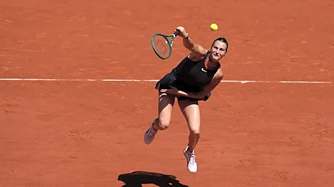Tennis-Sabalenka, Osaka bring style to Paris but Medvedev comes undone