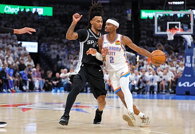 Shai Gilgeous-Alexander pushes Thunder past Spurs for 3-2 edge