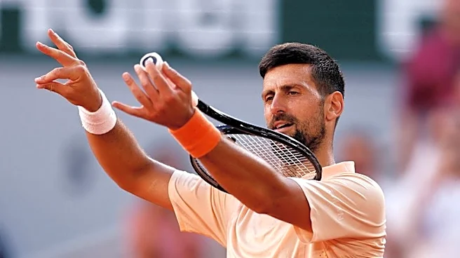 Tennis-Djokovic battles past French hope Royer to reach third round