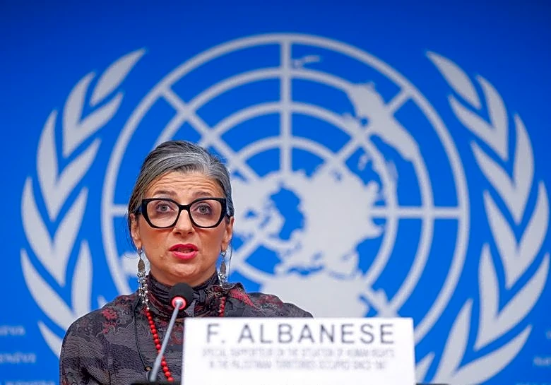 US puts UN expert Albanese back on list of sanctioned individuals, Treasury website shows