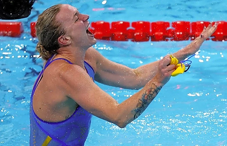 Swimming-Sjostrom's 100m freestyle world record in peril as sub-52 club grows