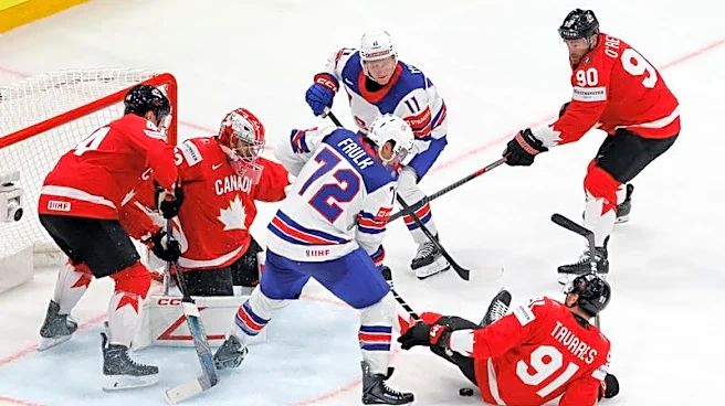 Ice hockey-Canada through to world championship semis after win over US