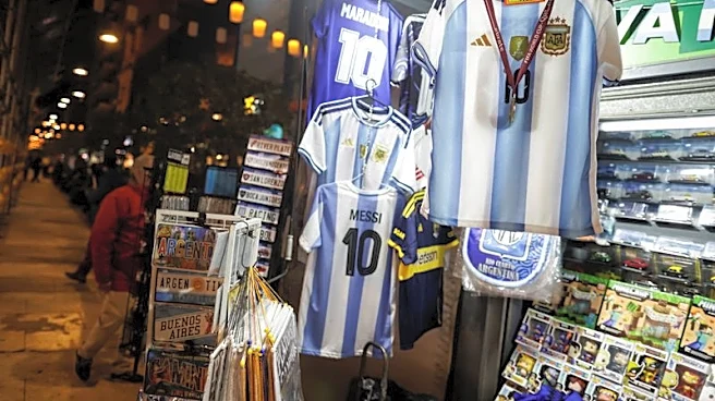 World Cup drives up sales of counterfeit jerseys in Argentina
