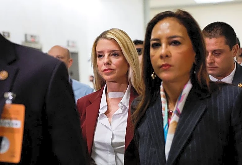 Ex-US Attorney General Bondi testifies to Congress panel probing Epstein case