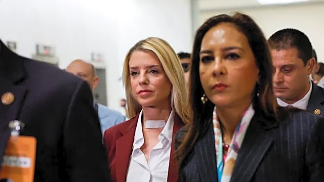 Ex-US Attorney General Bondi testifies to Congress panel probing Epstein case
