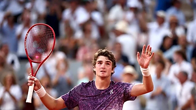 Tennis-Teenager Fonseca tames Djokovic in French Open fourth round as shocks continue in Paris