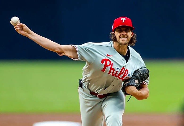 Phillies place RHP Aaron Nola on paternity list, option OF Otto Kemp