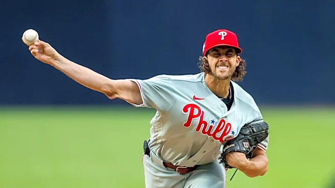 Phillies place RHP Aaron Nola on paternity list, option OF Otto Kemp