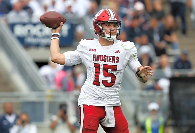 Brendan Sorsby placed at least 40 bets on Indiana football while with team