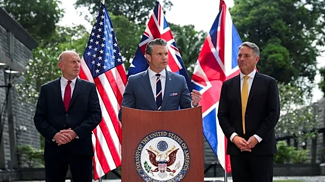 AUKUS to develop unmanned undersea vehicles, Pentagon chief says