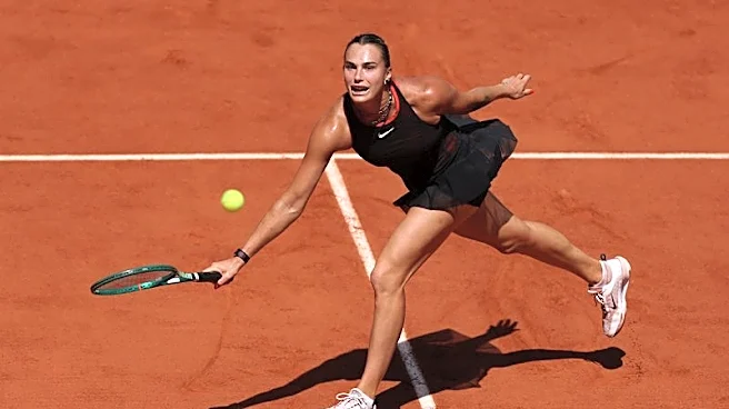 Tennis-Sabalenka sees off Kasatkina to reach French Open fourth round