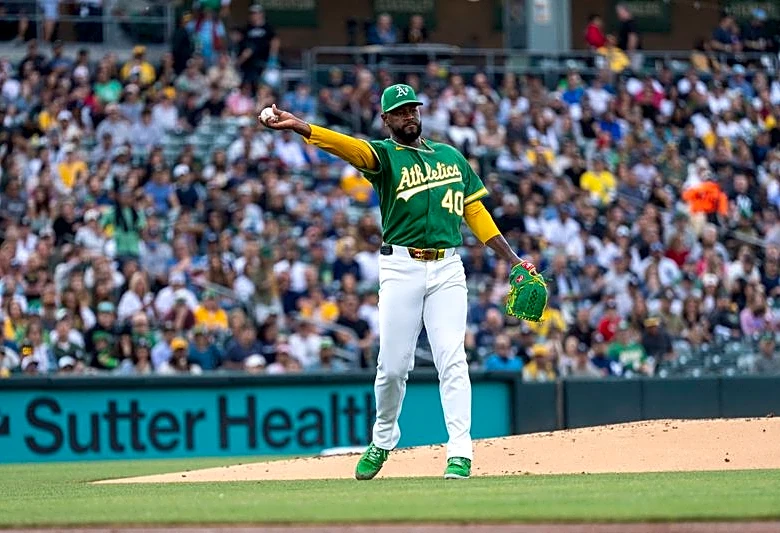 Athletics place RHP Luis Severino on 15-day IL