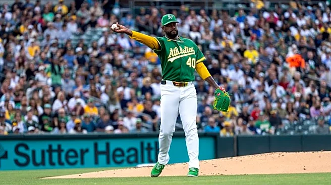 Athletics place RHP Luis Severino on 15-day IL