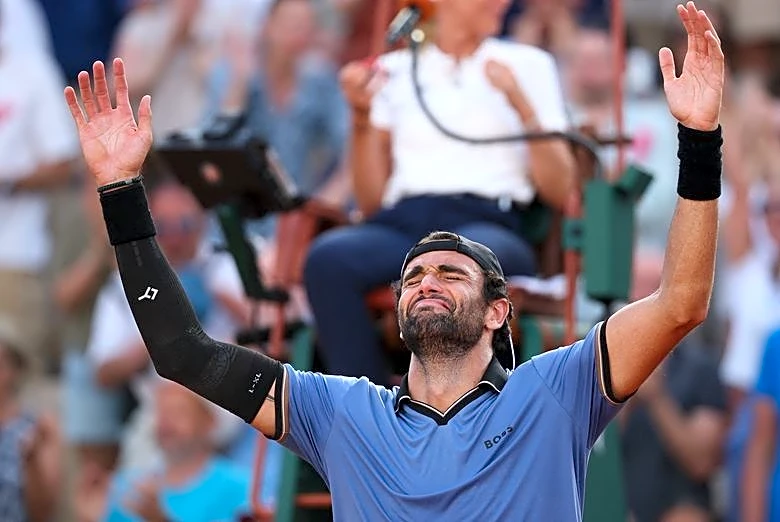 Tennis-Berrettini rediscovering his confidence after years of doubt