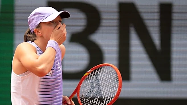 Tennis-Swiatek blames tension after shock French Open exit on 25th birthday