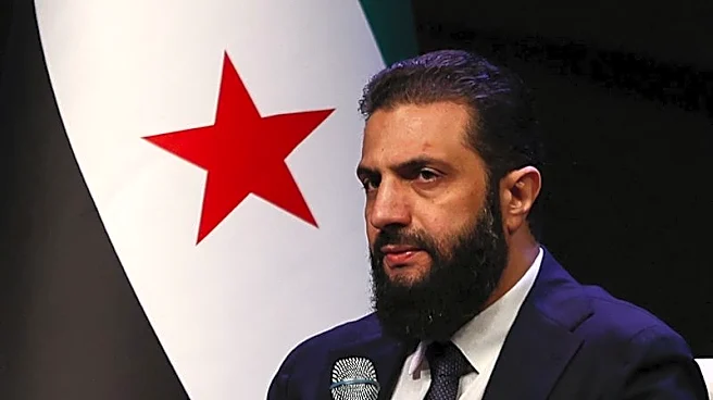 Syria's Sharaa holds phone call with Trump, Syrian presidency says
