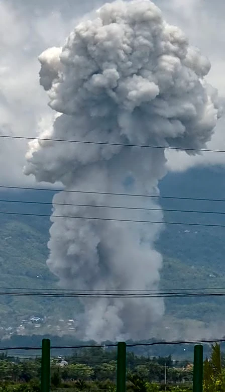 Witnesses tell of devastation from Myanmar village explosion that killed dozens