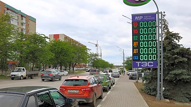 Drivers in Russian-controlled Crimea grapple with gasoline shortages