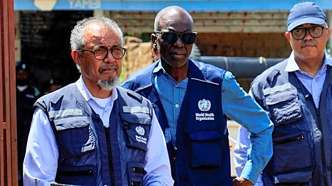 WHO chief to meet Congo president, as group warns Ebola likely spread undetected for months