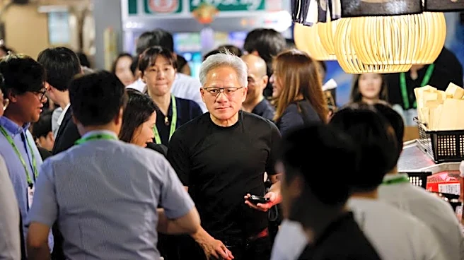 Nvidia courts Korea's tech giants at Taipei dinner as AI push deepens