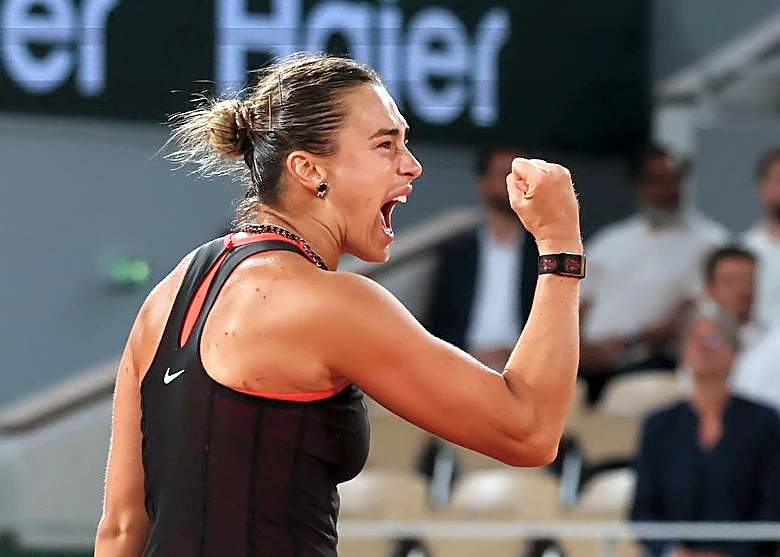 Tennis-Relentless Sabalenka beats Osaka to reach French Open quarters