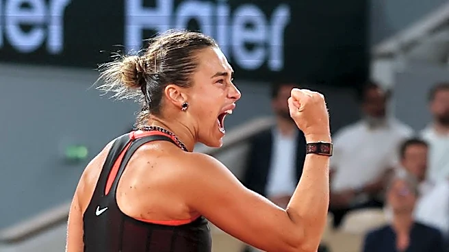 Tennis-Relentless Sabalenka beats Osaka to reach French Open quarters