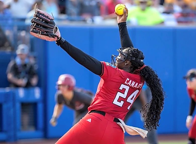 NiJaree Canady, Texas Tech blank Alabama to reach WCWS finals