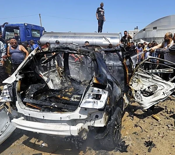 Israeli fire kills three people in Gaza, medics say