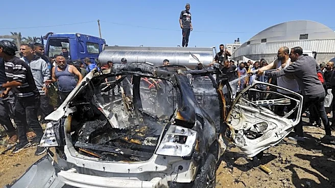 Israeli fire kills three people in Gaza, medics say