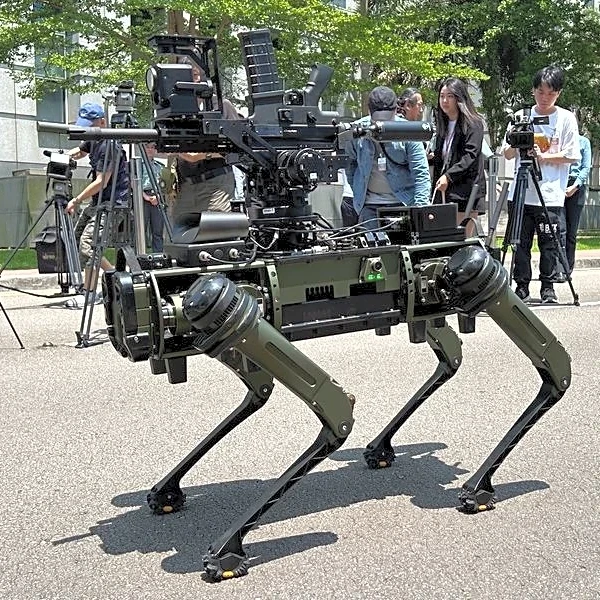 Robot patrol dogs could be coming to Taiwan's South China Sea islands