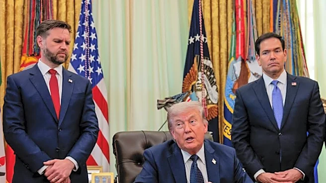 Trump says Vance and Rubio teaming up for 2028 run would be unbeatable