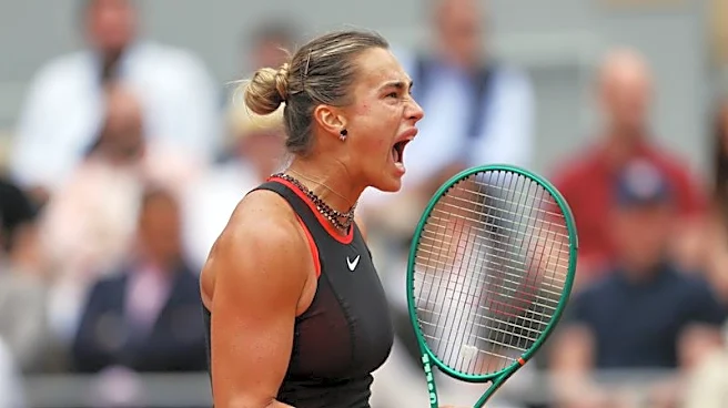 Tennis-Shnaider stuns Sabalenka at windy French Open to make semi-finals