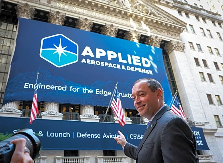 Applied Aerospace & Defense valued at $3.5 billion as shares rise in NYSE debut