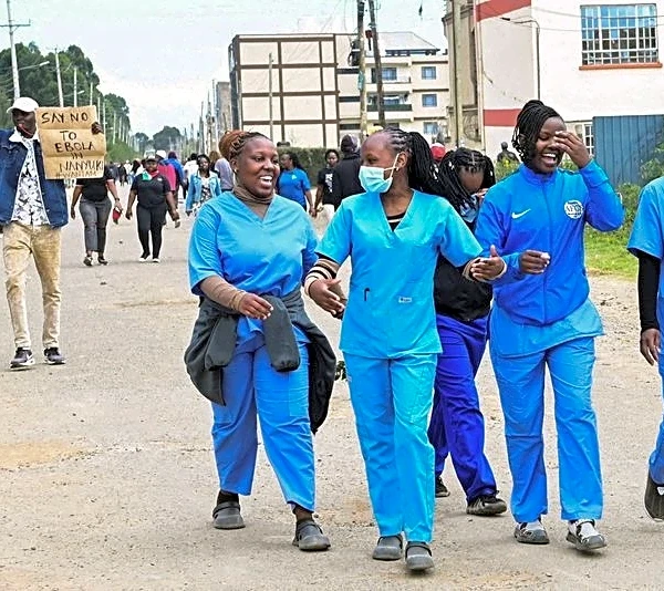 US kit, experts arrive at Kenya Ebola facility despite court order, protests