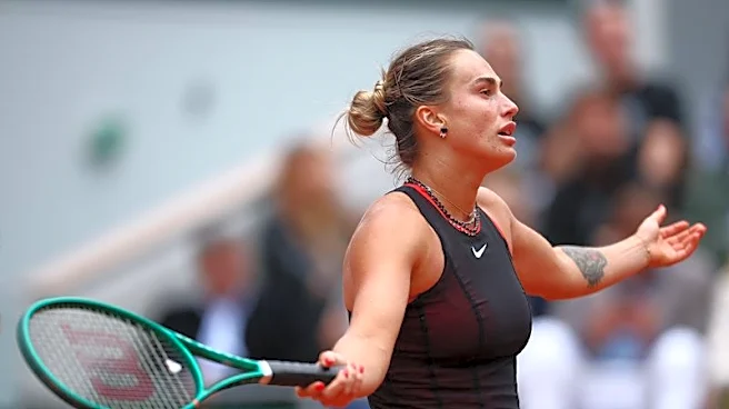 Tennis-Sabalenka ousted by Shnaider as shocks continue to rock French Open
