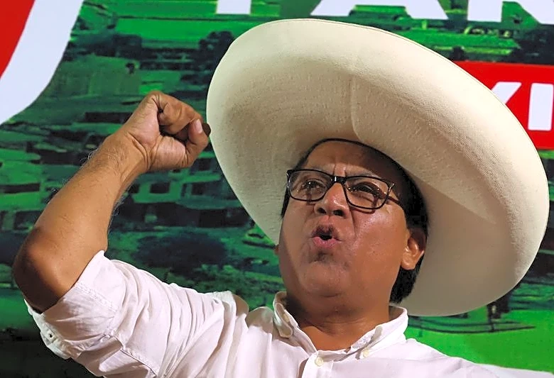 Peru's leftist Roberto Sanchez seeks centrist appeal ahead of presidential runoff