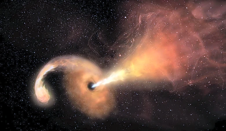 Wind from Milky Way's supermassive black hole is finally discovered