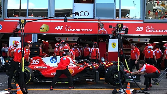 Motor racing-Ferrari make big statement in Monaco practice runs