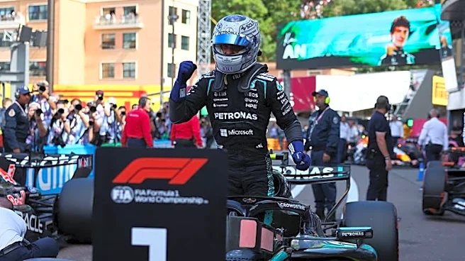 Motor racing-Antonelli snatches Monaco pole with 'magic lap' for Mercedes