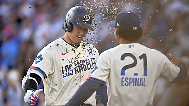 MLB roundup: Nine-run first propels Dodgers to another win over Angels